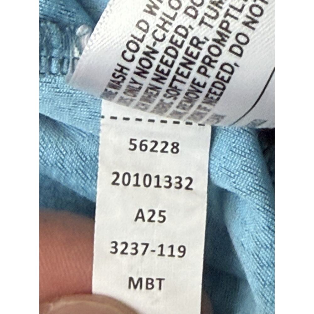 Duluth Trading Co Mens 2XL Blue Heathered Armachillo Cooling Relaxed Fit Polo - Picture 9 of 10